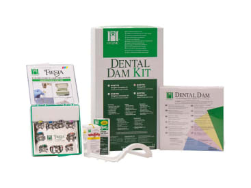 Cofferdam / rubberdam - kits Dental Dam Latex standard kit (met vleugels) img
