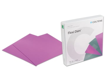 Cofferdam / rubberdam Flexi Dam Non-Latex purple 152 x 152 mm medium img