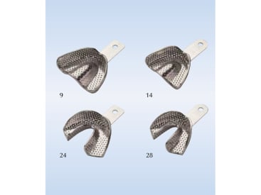Empreinte COE PORTE-EMPREINTE PERFORÉ DENTÉ PEDODONTIQUE img