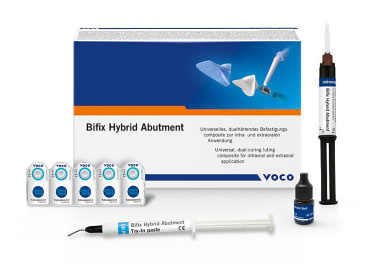 Tandheelkundige bevestigingscement Bifix Hybrid Abutment Implant set universal HO img