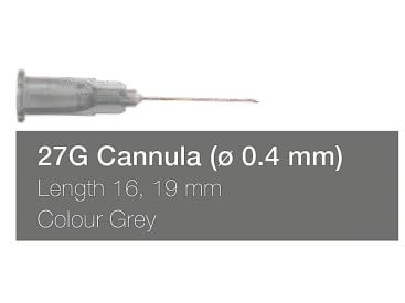 Injectienaalden Agani naalden 27G 3/4 19 mm grijs ø 0.4 mm img