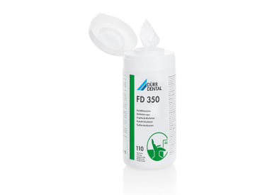 Désinfectant pour surfaces dentaires Container avec 110 linguettes desinfection img
