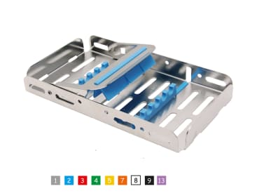 Tandheelkundige opbergtrays Easy Tray 18 x 10 - 5 instruments + flat strip img