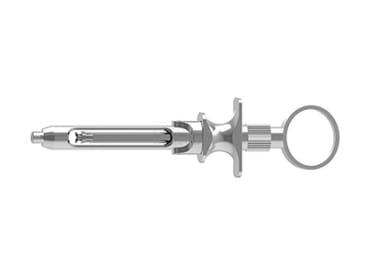 Seringues d'injection Seringue à carpule avec aspiration inox  img