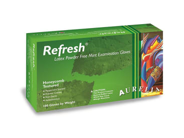 Disposables Aurelia Refresh handschoen latex poedervrij img