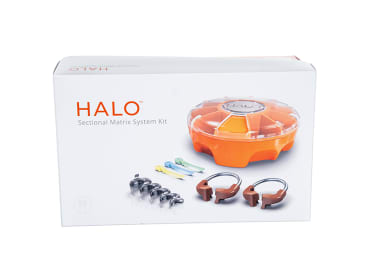 Tandheelkundige sectionale matrijzen HALO matrices Original kit met instrumenten img