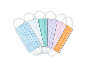 Safemask mondmasker met oorelastieken type IIR Blauw img