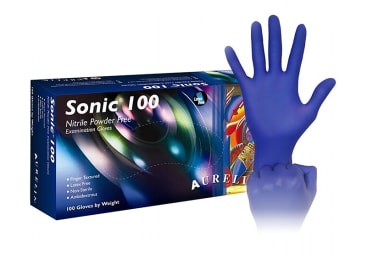 Disposables Aurelia Sonic 100 handschoen nitril poedervrij img