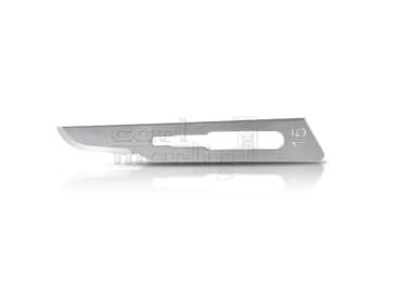 Scalpels en scalpelheften Scalpelmesjes Nr. 15 (Carbon Steel) img