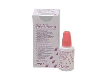 Rebasage de prothèse RELINE II remover pour résine img