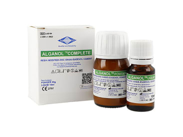 Ciment dentaire permanent Alganol oxyde de zinc eugénol set img