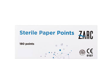 Pointes de papier absorbantes pour endodontie paper points sterile img