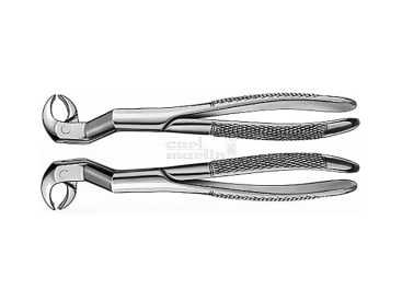 Pince pour extraction Daviers set 1/2 L + R img