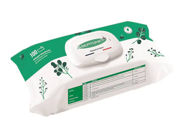 Stérilisation instruments dentaires Aseptonet Lingettes Pop-up désinfectantes img