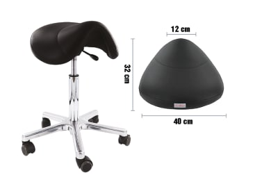 Siège de travail pour dentiste Ergo Pony Comfort Classic img