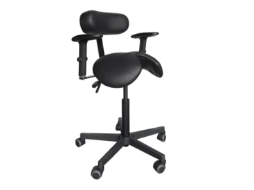 Ergonomische zadelstoel tandarts Ergo Pony Comfort Endo Open  img