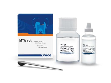 Wortelkanaal sealing cement MTA vpt application powder + liquid img