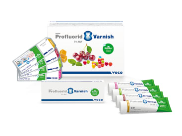 Fluoridegel tegen cariës Profluorid Varnish + BioMin SingleDose img