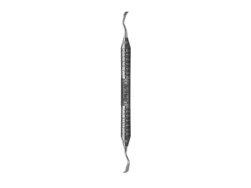 Chirurgische instrumenten Botschraper Buser #1/2, 4mm/5mm Satin Steel img
