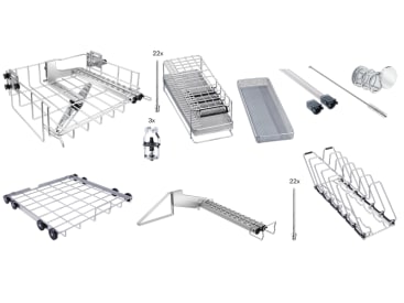 Stérilisateurs dentaires Set de paniers APWD 216, XL package img