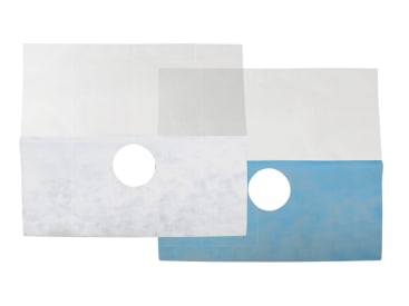 SafeDrape protection faciale bleu  img