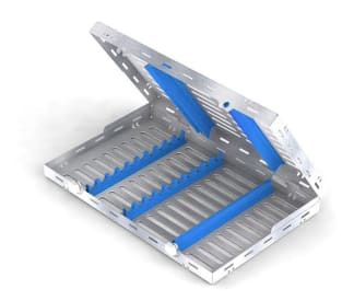 Tandheelkundige trays en cassettes Cassette mixte 28x18cm img