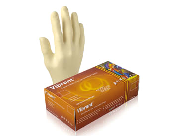 Disposables Aurelia Vibrant handschoen latex poedervrij img