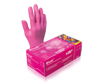 Gants chirurgicaux Aurelia Blush gant nitrile non-poudré img