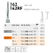 ME HP 162RF-016 chirurgische frees 1x2 A05755 img