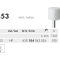 ME HP 453-100 slijppunt gemonteerd wit 1x5 A44435 img