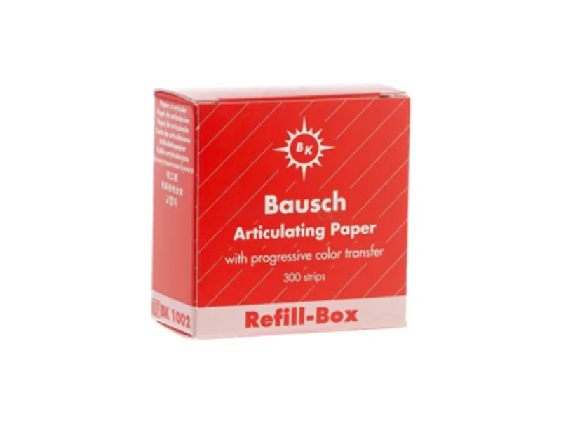 Bausch articulatiepapier rood 1x300 BK1002 A02477 img