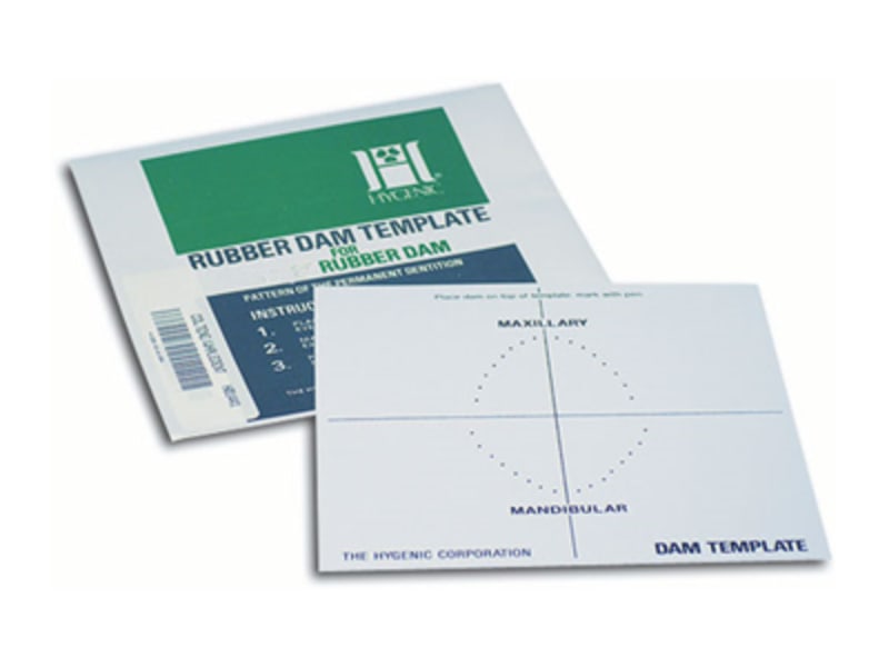 Hygenic Dental Dam Template nr.6 15x15cm H01441 A08017 img