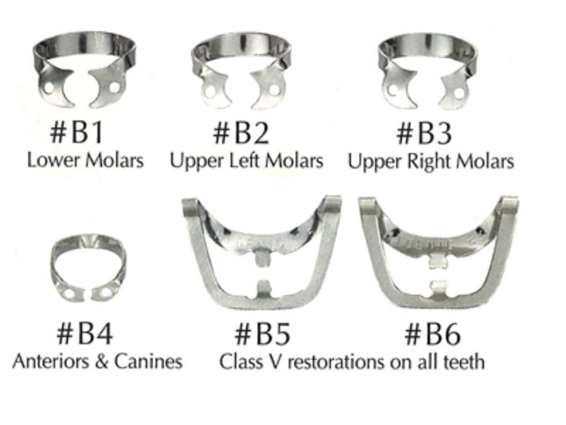 Hygenic Brinker clamps set B1-B6 H01054 A08030 img
