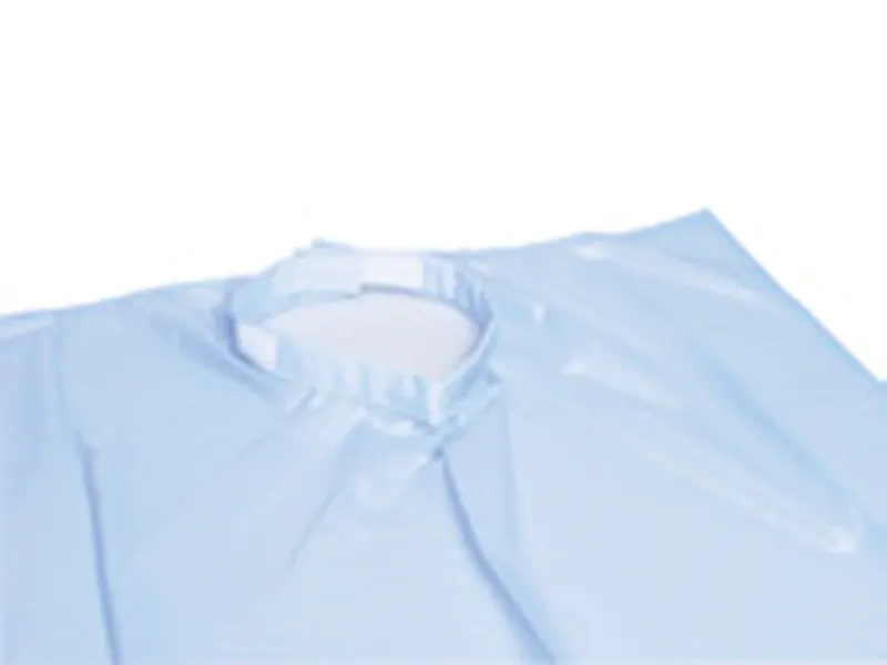 Roeko schort blauw met buidel 1x1 634024 A11048 img