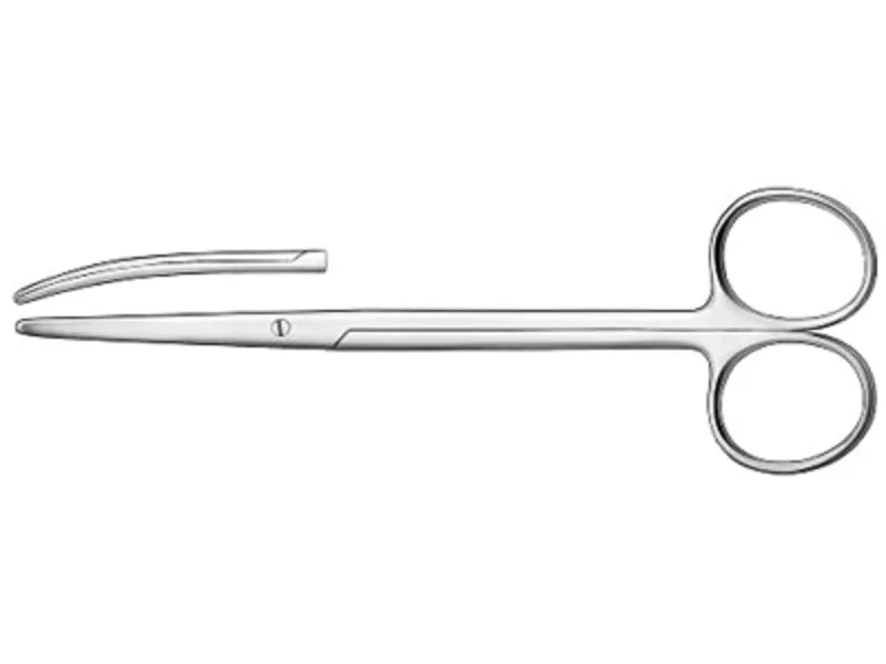 CM dissectieschaar gebogen Metzenbaum 836 A13842 img