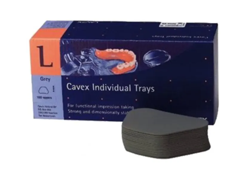Cavex individual trays uppers 1x100 BL006 A23851 img