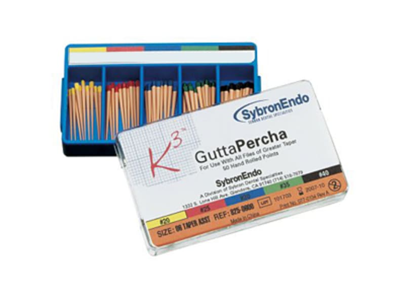 Kerr K3 Gutta Percha taper .06-30 1x50 825-0630 A26262 img