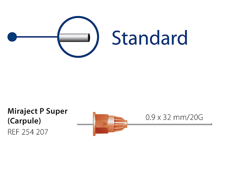 HW Miraject P Super naalden v.pasta 0,9x32 254207 A28019 img