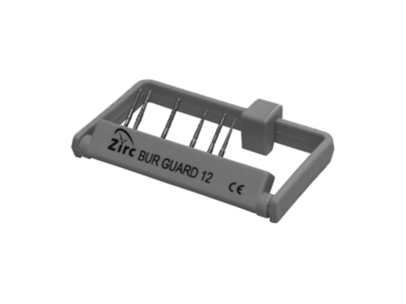 Zirc 12-Hole Surgical steri-bur guard grey 50Z408I A37493 img