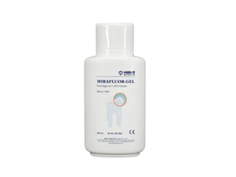 HW Mirafluor gel 0,60%fluor aardbei 250ml 605803 A39384 img
