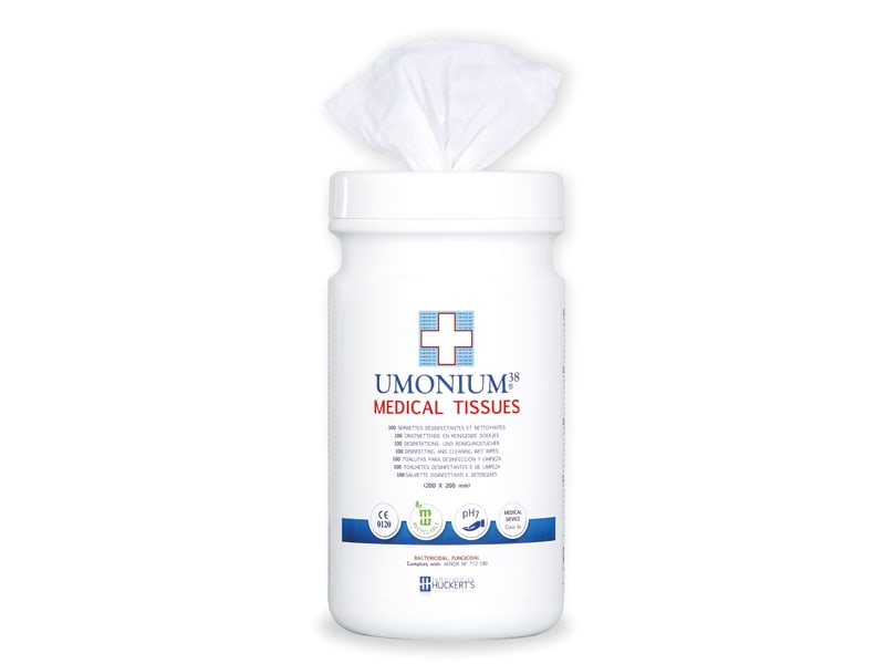 Umonium 38 Medical Tissues Jumbo 1x100 doekjes PF10760 A42538 img