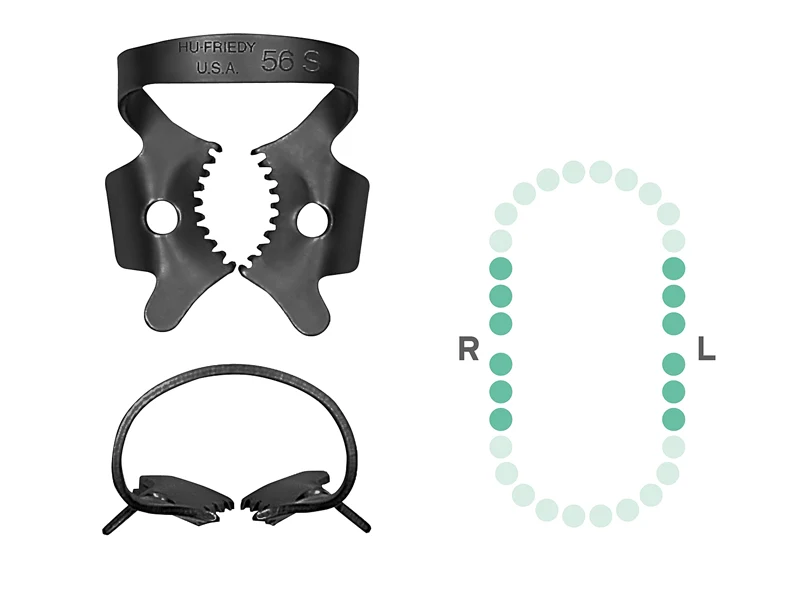 HF rubberdamklem Black Line RDCM56SX A42568 img