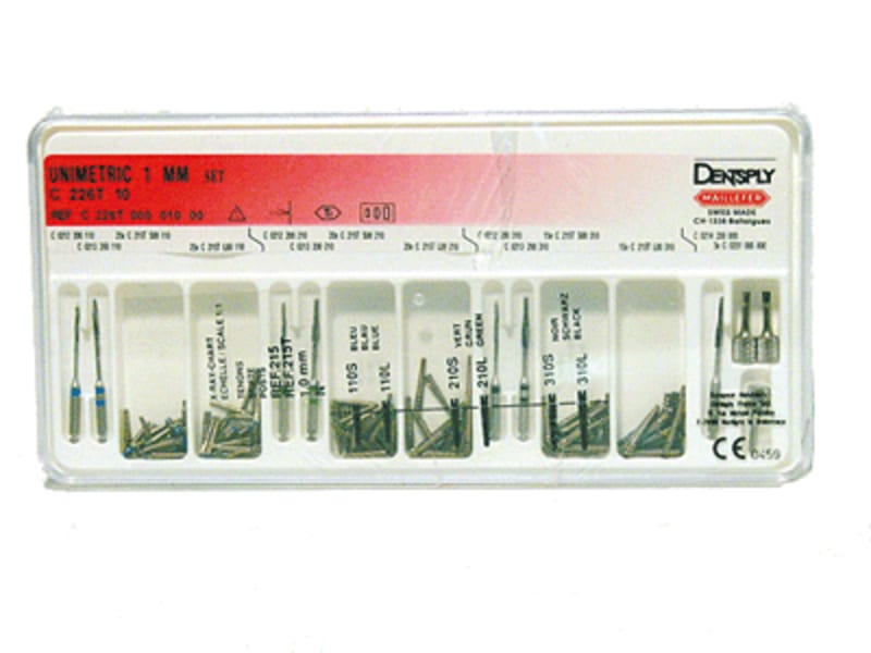 MLF C 226T-10 wortelstift UNIMETRIC Titanium set C226T00001000 1006 img