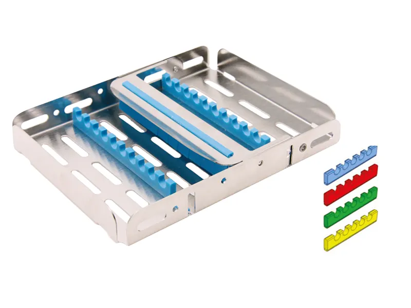 Nichrominox Easy Tray 18x14 1/2 DIN blauw 183710-2 714 img