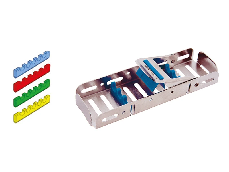 Nichrominox Easy Tray 18x5 - 1/6 DIN blauw 183703-2 709 img