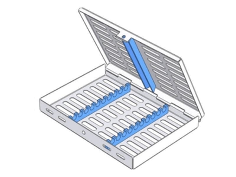 Nichrominox flat cassette inox 18x13 (10) grijs 182062-1 35 img