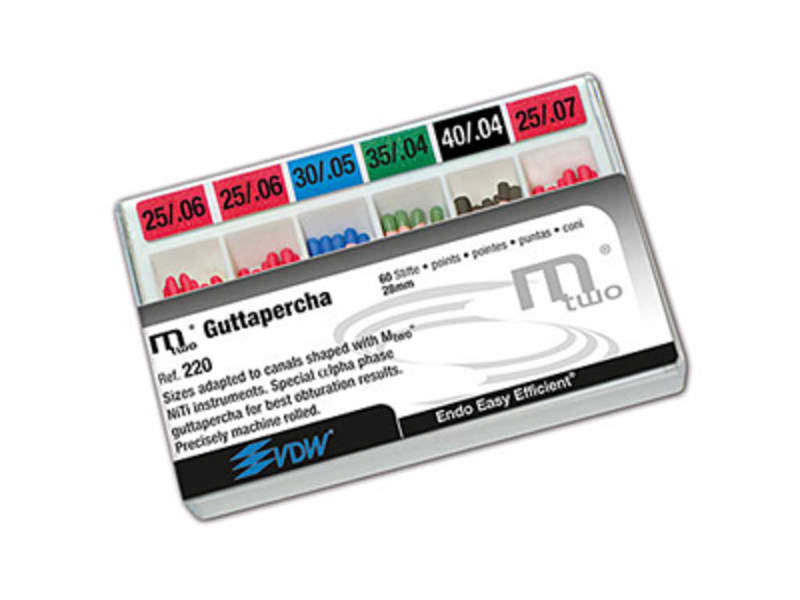 VDW Mtwo Gutta Percha assortiment 1x60 V040220028457 1089 img