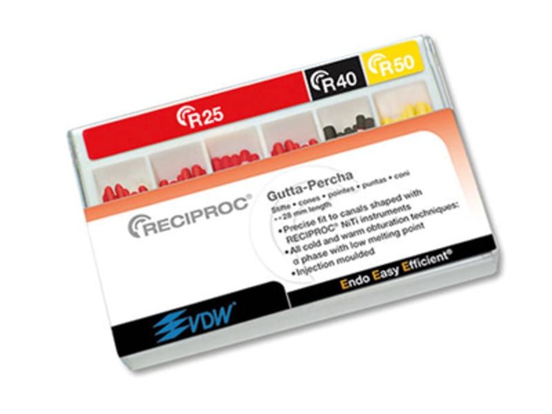 VDW Reciproc Gutta Percha R25 28mm025 1x60 V040214028025 527 img