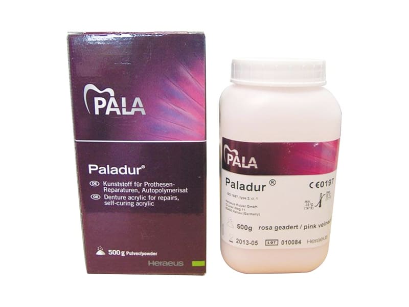 Kulzer Paladur kunststof poeder roos 5x100g A24591 img