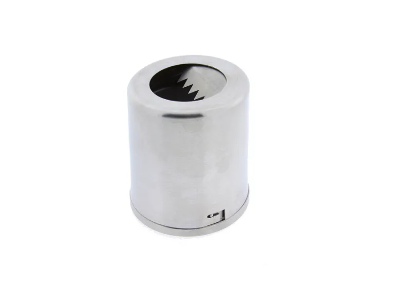 Nichrominox afvalhouder inox A09808 img